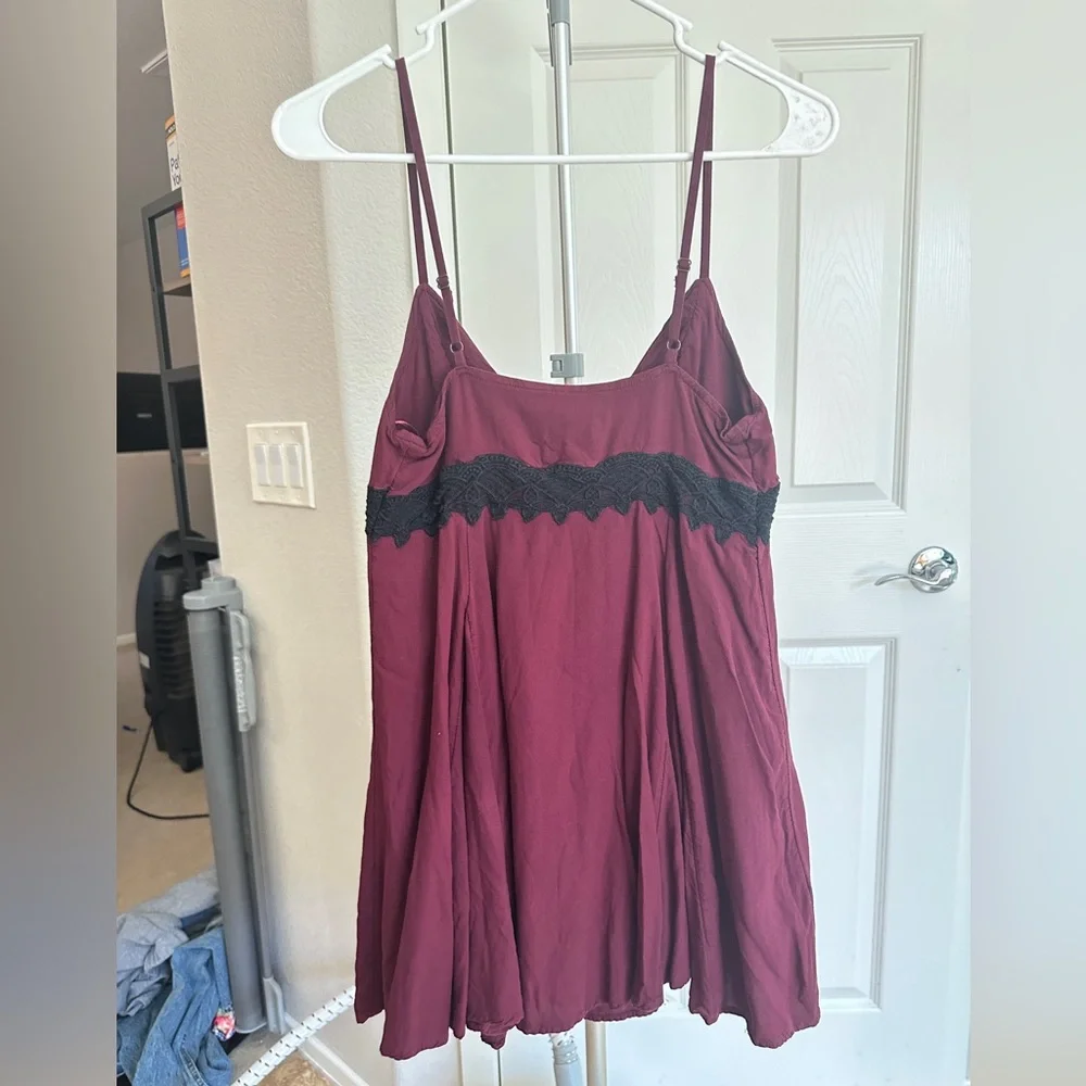 Urban Outfitters Burgundy Dress - Picture 4 of 5